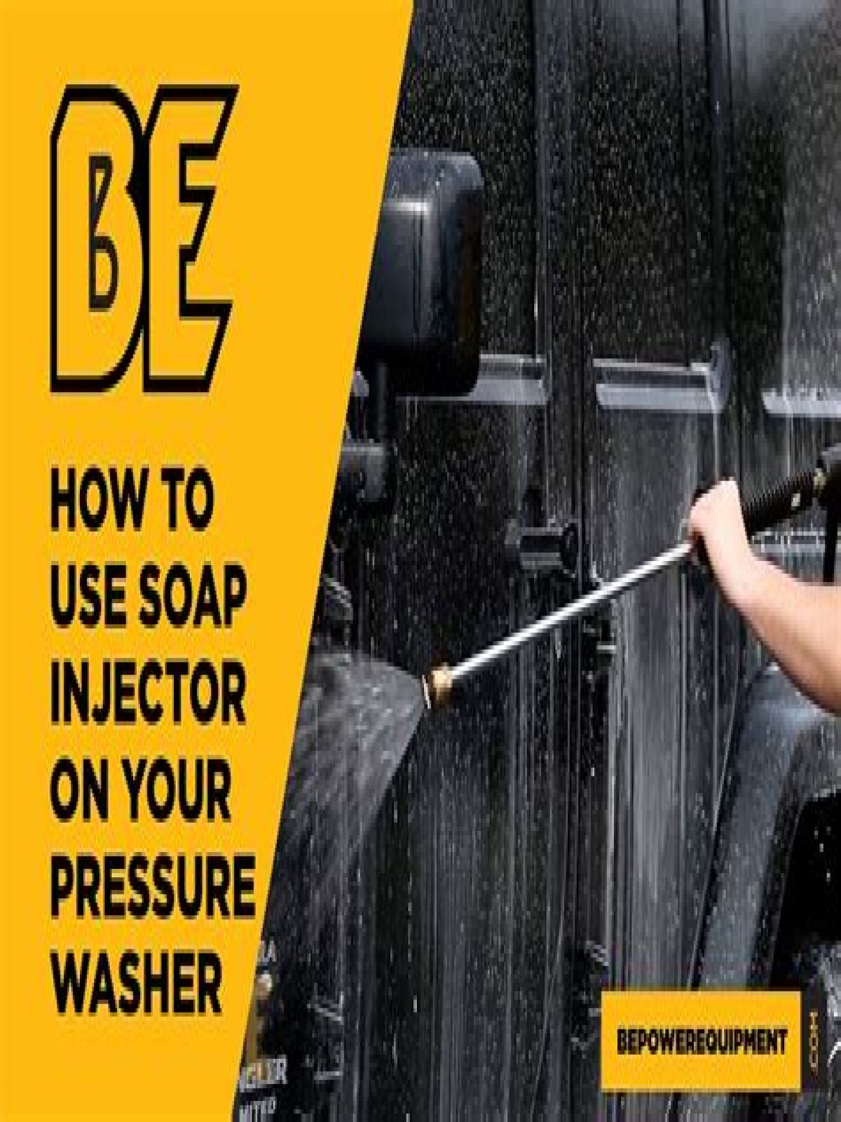 How does a soap injector work?
