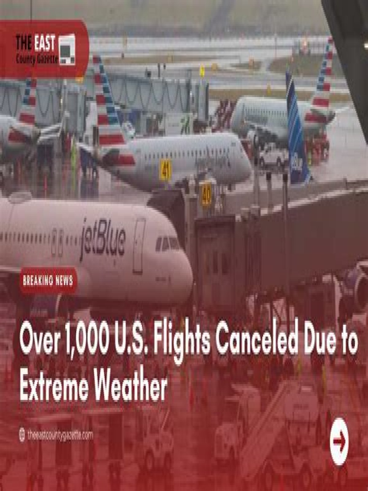 What happens if United flight is Cancelled due to weather?